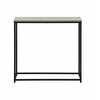 Monarch Specialties Accent Table, Console, Entryway, Narrow, Sofa, Living Room, Bedroom, Grey Laminate, Black Metal I 2251